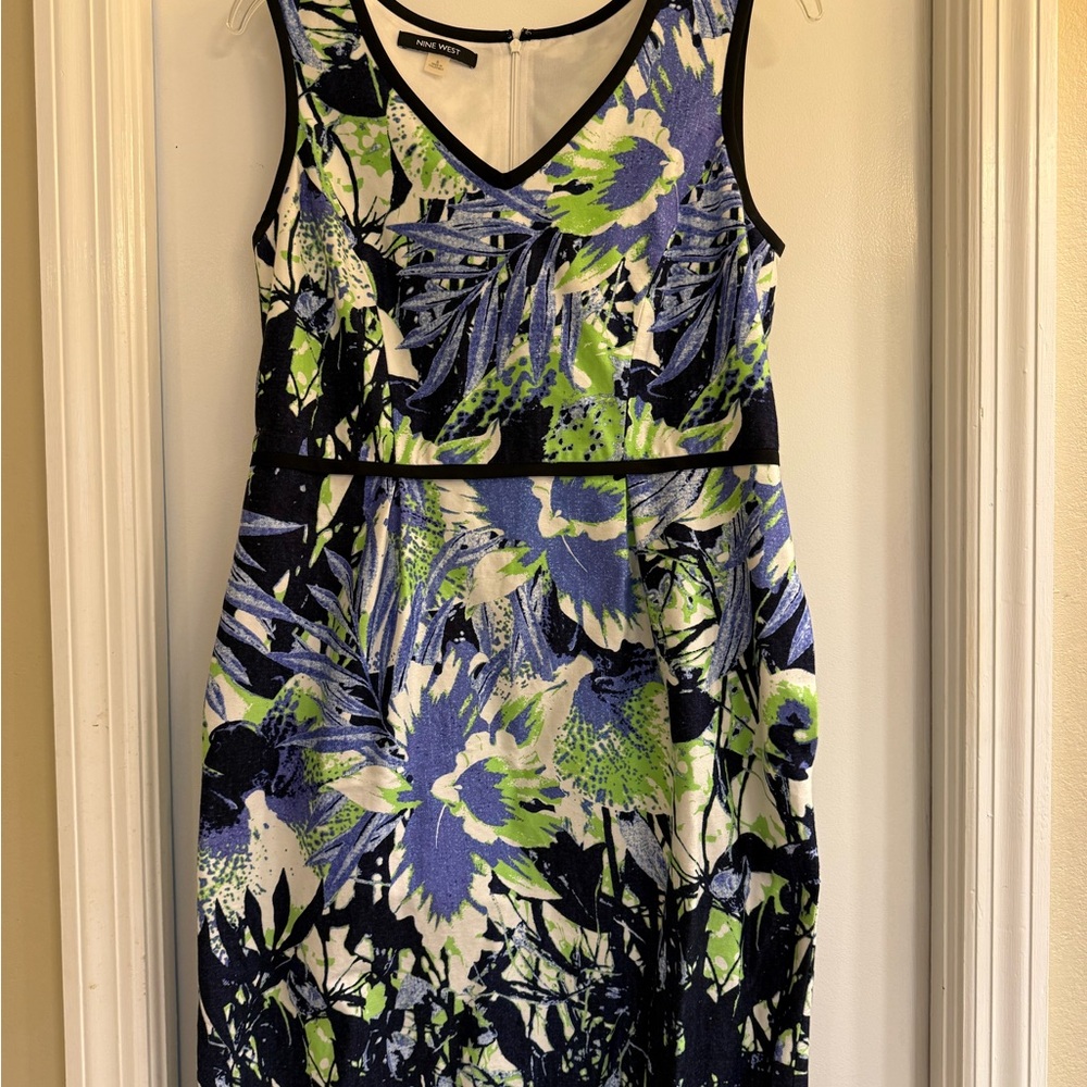 Nine West Floral V-Neck sundress